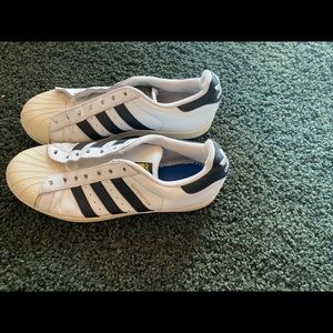 Adidas Superstars WORN TWICE